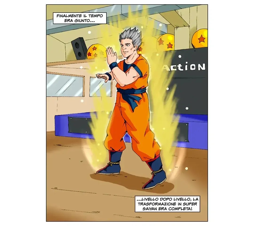 Un signor Goku per Valentina