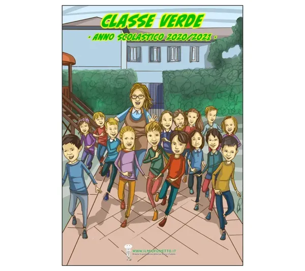 Un fumetto per ringraziare la maestra