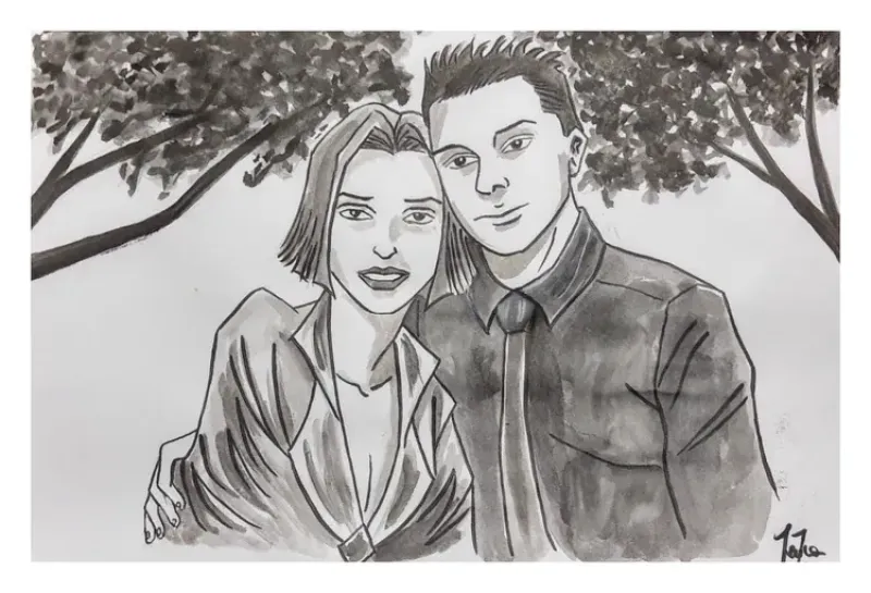 disegno mano libera Jessica 3