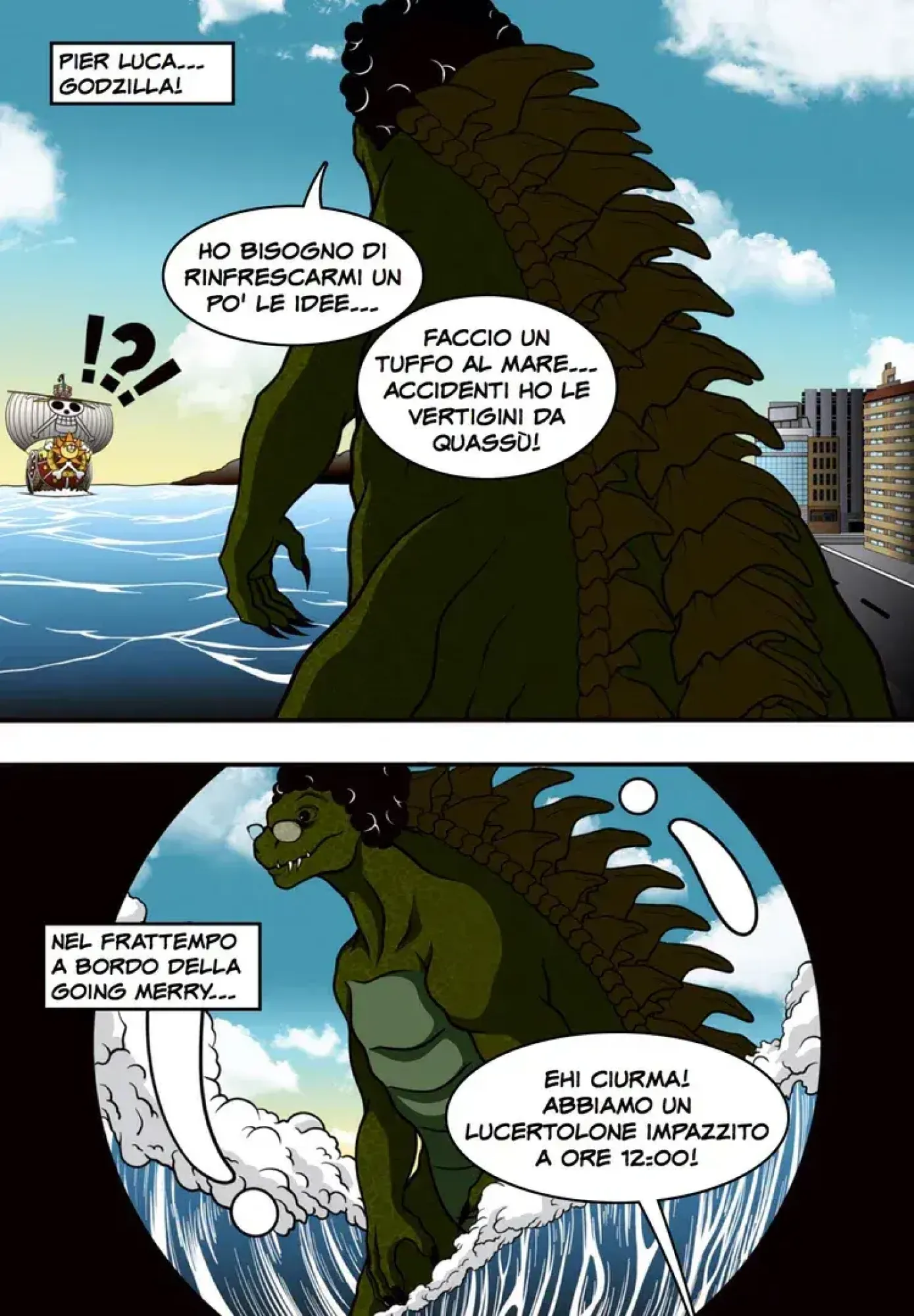img Quando Pier Luca diventò Godzilla per amore di Valentina 2