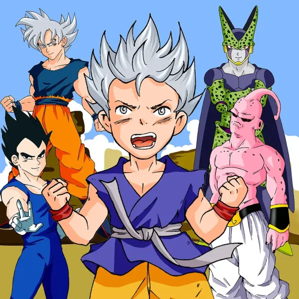 <p>a partire daritratto dragon ball</p>