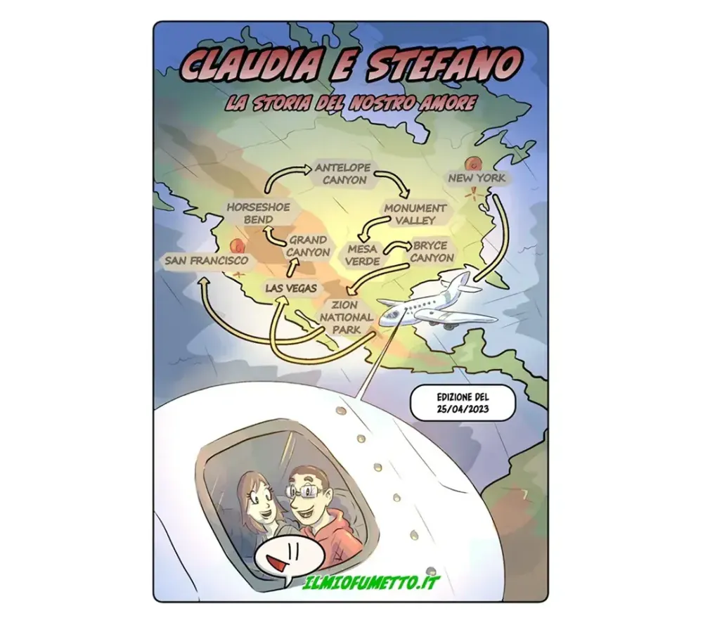 Dalle torri alle guglie: anniversario a fumetti per Claudia