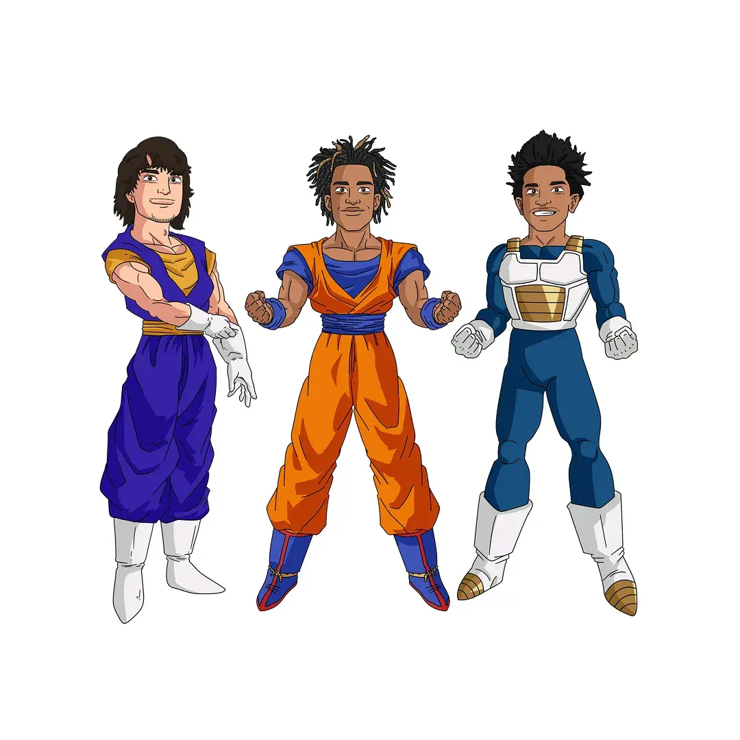 dragon ball 3p colore semplice